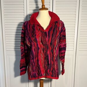 COOGI Sweater with Buckle Accents